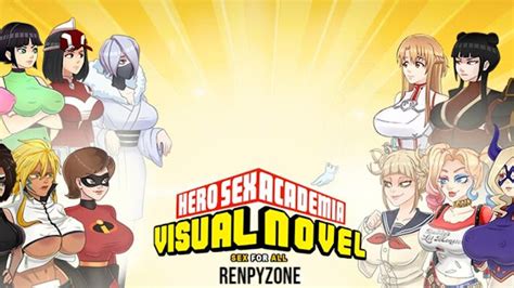 Feb 20, 2022 · You can grab Hero Sex Academia at SexForAll Patreon. Moving on, our next game that is shockingly similar called RE: Hero Academia: This one came out about half an year after the first academia game. It plays almost exactly the same, with slightly different turn-based combat, and an additional local shop that you can purchase items with. 